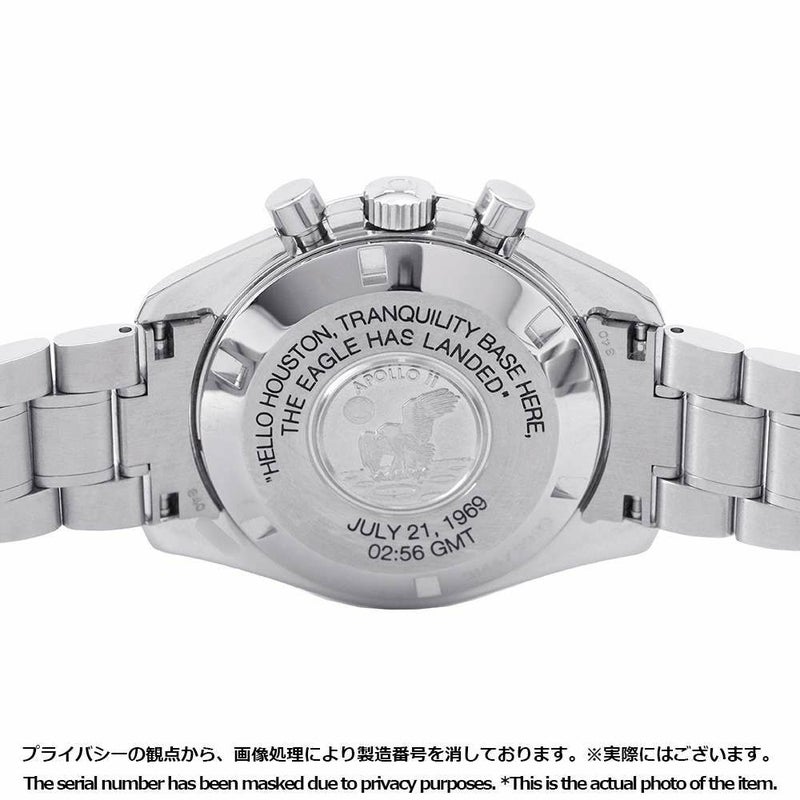 オメガ スピードマスター プロフェッショナル アポロ11号 月面着陸30周年 9999本限定モデル 腕時計 黒文字盤