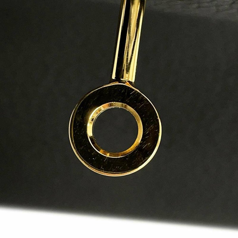 エルメス バーキン25 タッチ ブラック/ゴールド金具 トゴ/アリゲーターマット W刻印 HERMES Birkin ハンドバッグ 黒