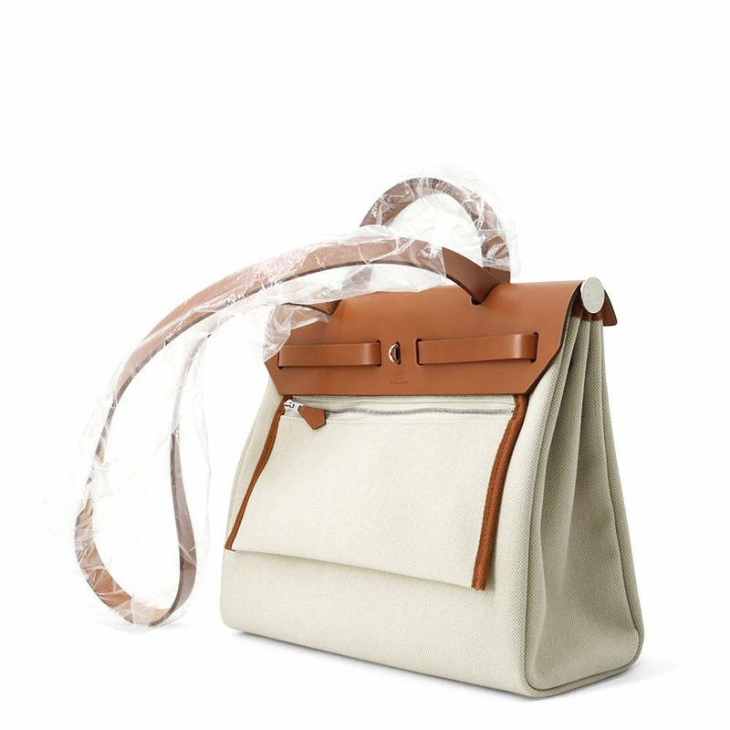 エルメス エールバッグジップPM ルトゥルネ ベトン/フォーブ/シルバー金具 トワルミリタリー/ヴァッシュハンター B刻印