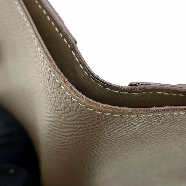 エルメス 二つ折り財布 ベアンコンパクト エトゥープ/ゴールド金具 エプソン Y刻印 HERMES 財布