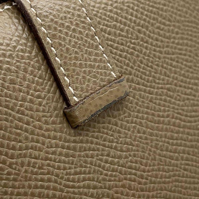 エルメス 二つ折り財布 ベアンコンパクト エトゥープ/ゴールド金具 エプソン Y刻印 HERMES 財布