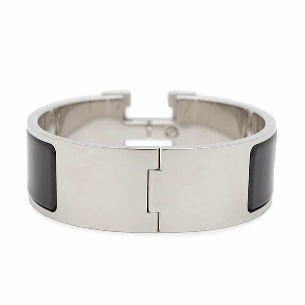 エルメス ブレスレット クリック H クリッククラックGM ブラック/シルバー金具 HERMES アクセサリー