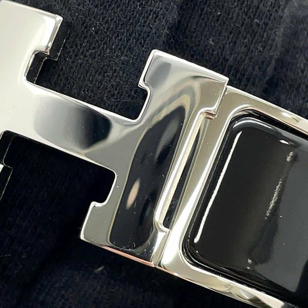 エルメス ブレスレット クリック H クリッククラックGM ブラック/シルバー金具 HERMES アクセサリー
