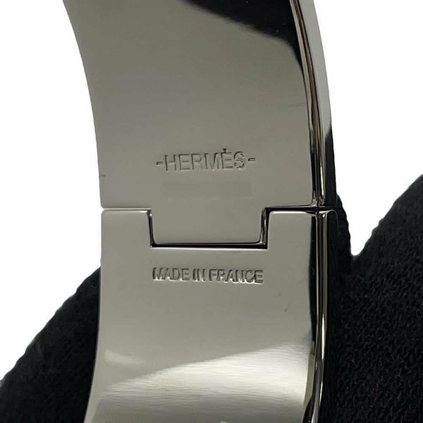 エルメス ブレスレット クリック H クリッククラックGM ブラック/シルバー金具 HERMES アクセサリー