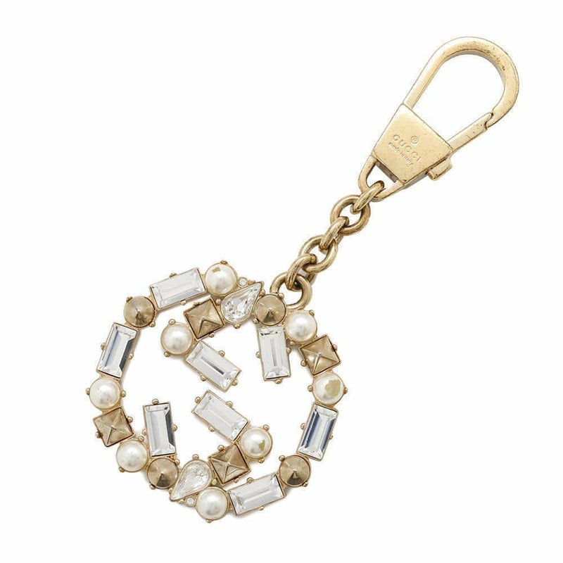 グッチ  キーホルダー ラインストーン  GG GUCCI チャーム