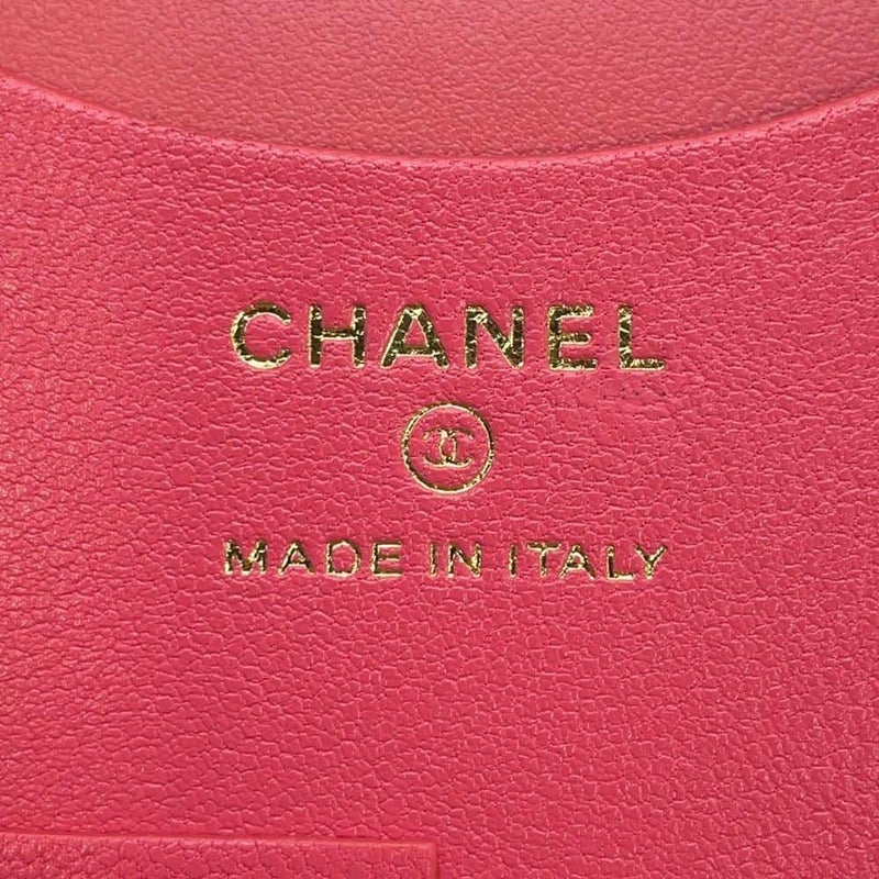 シャネル ラゲージタグ マトラッセ ココマーク ラムスキン AP1119 CHANEL チャーム