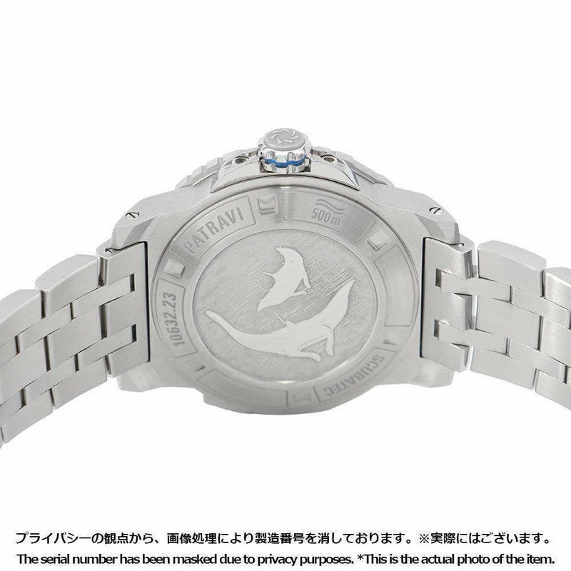 カール F.ブヘラ パトラビ スキューバテック CARL F. BUCHERER 腕時計 ブルー文字盤