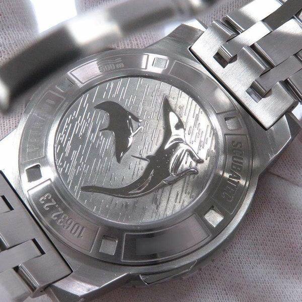 カール F.ブヘラ パトラビ スキューバテック CARL F. BUCHERER 腕時計 ブルー文字盤