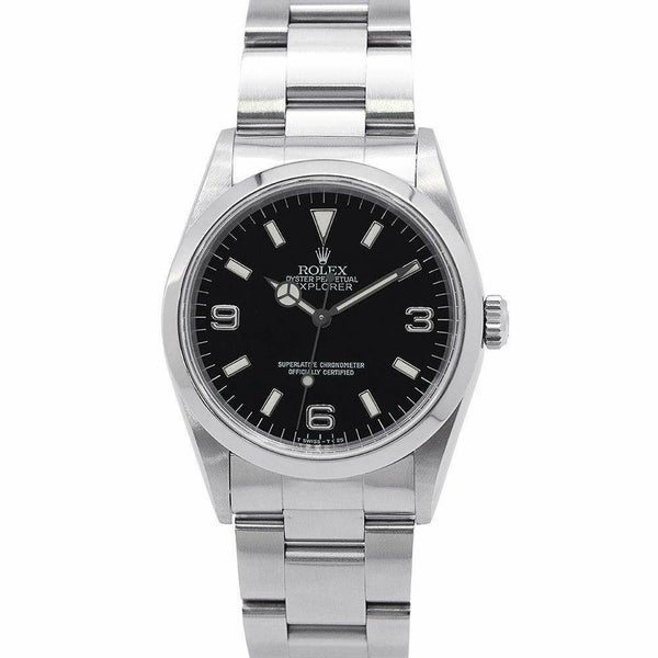 ロレックス エクスプローラー1 T番 14270 ROLEX 腕時計 黒文字盤