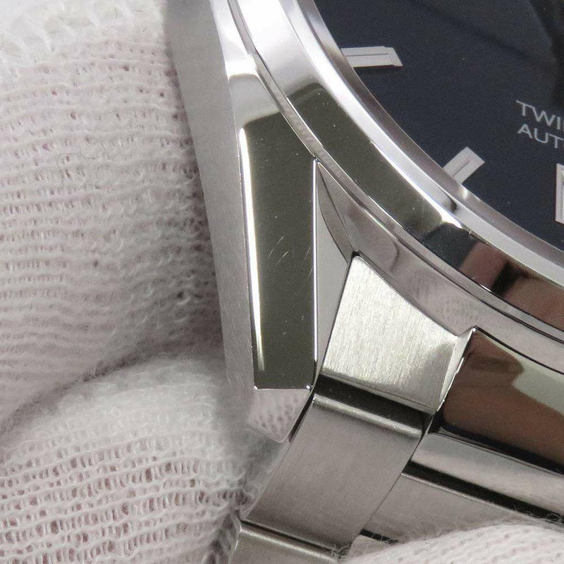 タグホイヤー カレラ キャリバー7 ツインタイム デイト WBN201A.BA0640 TAG Heuer 腕時計 ブルー文字盤