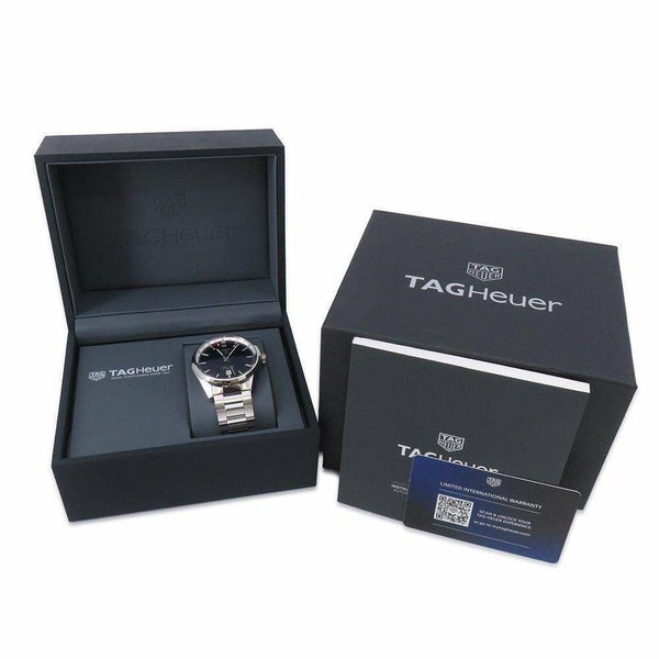 タグホイヤー カレラ キャリバー7 ツインタイム デイト WBN201A.BA0640 TAG Heuer 腕時計 ブルー文字盤