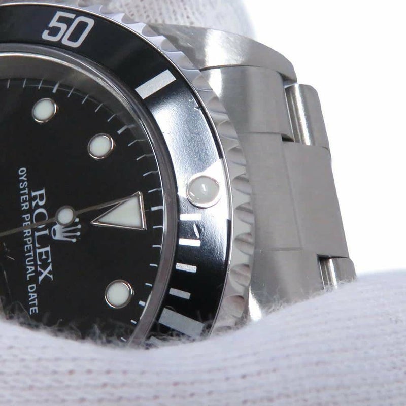 ロレックス サブマリーナ デイト A番 16610 ROLEX 腕時計 黒文字盤