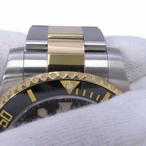 ロレックス サブマリーナ デイト コンビ SS/K18YGイエローゴールド 116613LN ROLEX 黒文字盤