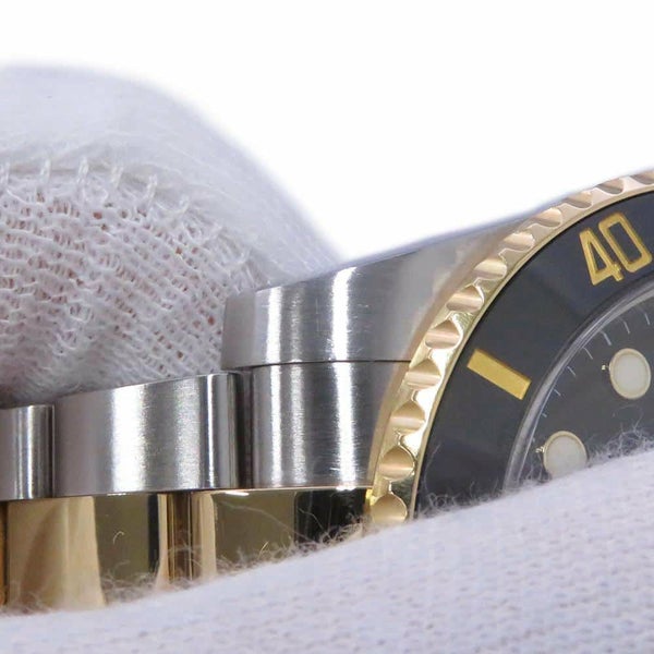 ロレックス サブマリーナ デイト コンビ SS/K18YGイエローゴールド 116613LN ROLEX 黒文字盤