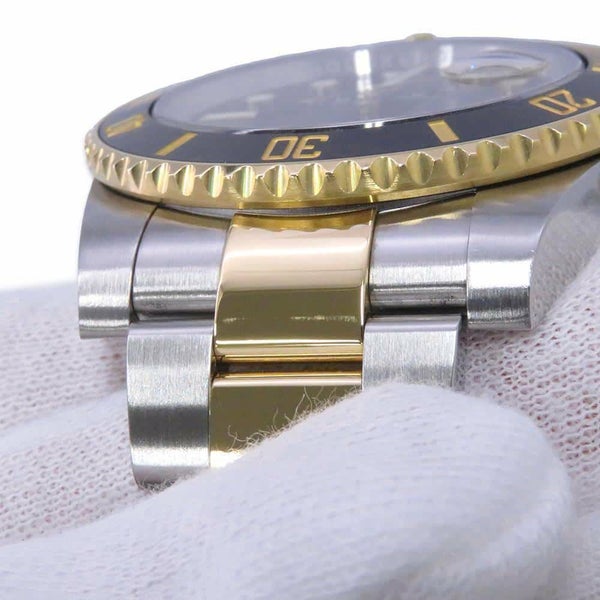 ロレックス サブマリーナ デイト コンビ SS/K18YGイエローゴールド 116613LN ROLEX 黒文字盤