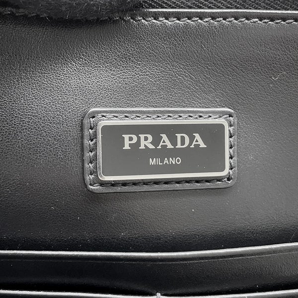 プラダ クラッチバッグ ドキュメントケース サフィアーノ レザー 2VN003 PRADA バッグ メンズ 黒
