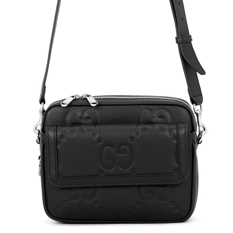 グッチ ショルダーバッグ ジャンボGG スモール クロスボディバッグ 794088 GUCCI バッグ 黒