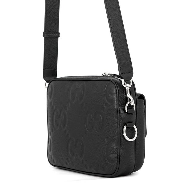 グッチ ショルダーバッグ ジャンボGG スモール クロスボディバッグ 794088 GUCCI バッグ 黒