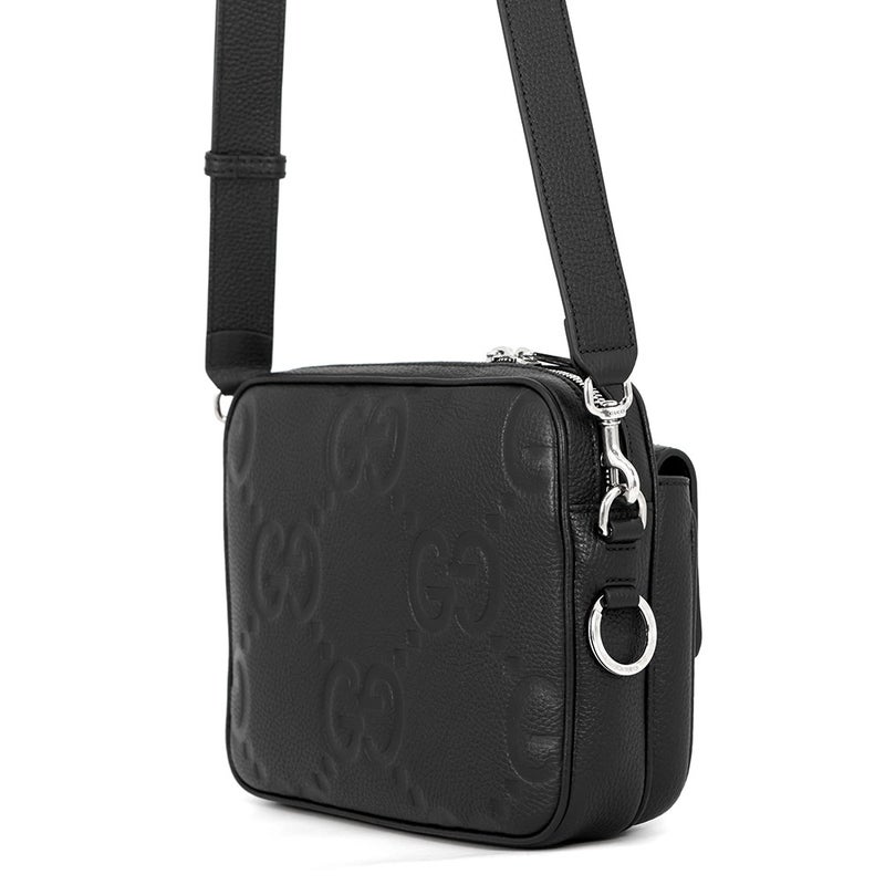 グッチ ショルダーバッグ ジャンボGG スモール クロスボディバッグ 794088 GUCCI バッグ 黒