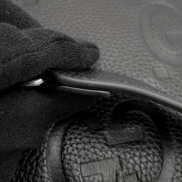グッチ ショルダーバッグ ジャンボGG スモール クロスボディバッグ 794088 GUCCI バッグ 黒