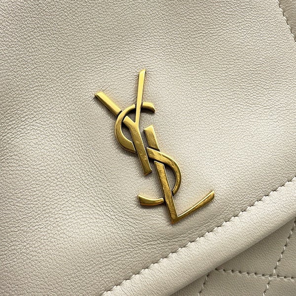 サンローランパリ チェーンショルダーバッグ ミニ ノリータ YSL 672738 SAINT LAURENT PARIS バッグ 白