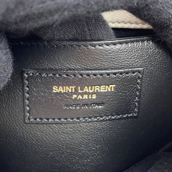 サンローランパリ チェーンショルダーバッグ ミニ ノリータ YSL 672738 SAINT LAURENT PARIS バッグ 白
