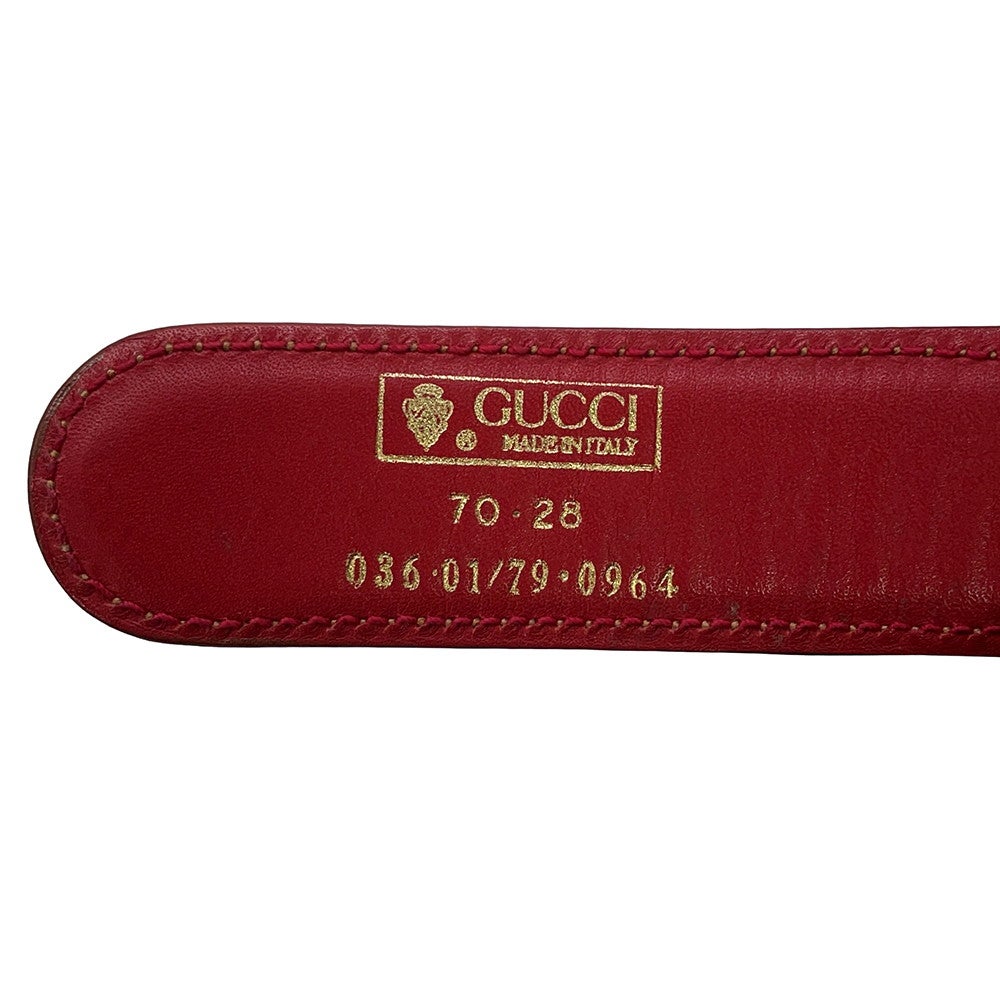 ˚✧₊⁎GUCCI グッチ　ベルト超美品⁎⁺˳✧༚ グッチ ベルト ダブルG レザー リバーシブル サイズ70 GUCCI ベルト