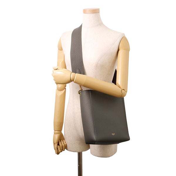 セリーヌ ショルダーバッグ サングルバケット レザー 189303 CELINE バッグ