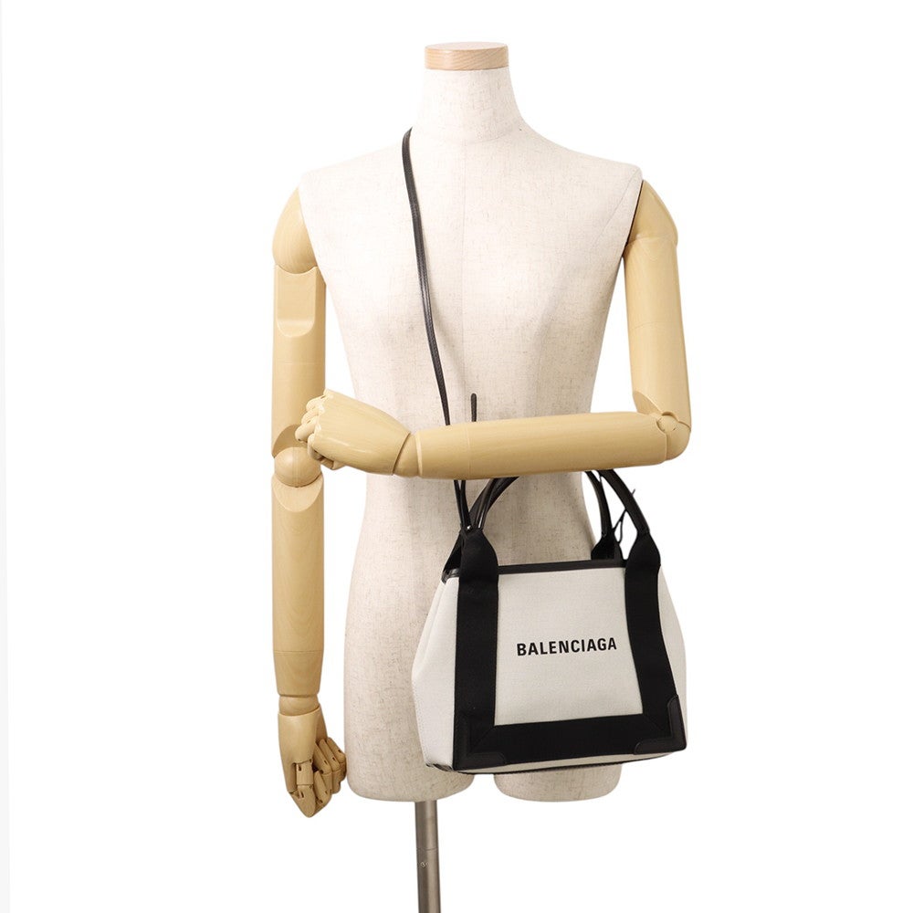 バレンシアガ ハンドバッグ ネイビーカバス XS 390346 BALENCIAGA