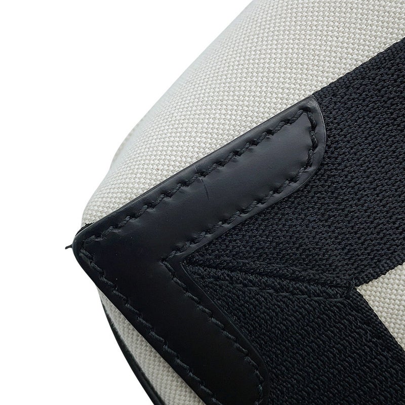 バレンシアガ ハンドバッグ ネイビーカバス XS 390346 BALENCIAGA バッグ ポーチ付き 黒 白
