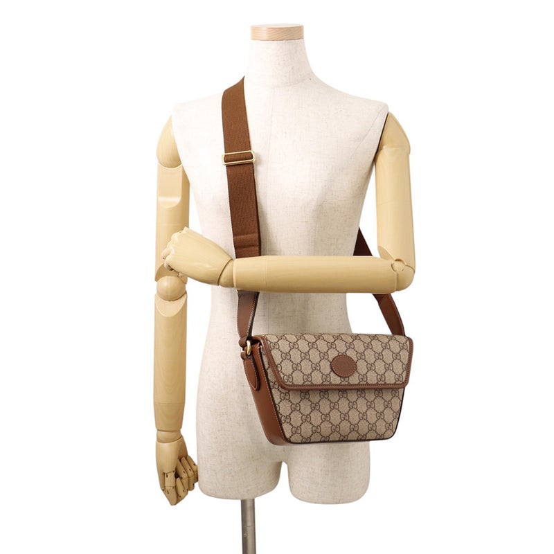グッチ ショルダーバッグ GGスプリーム レザー 715767 GUCCI バッグ