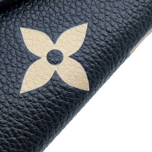 ルイヴィトン 長財布 バイカラーモノグラム・アンプラント ポルトフォイユ・サラ M80496 LOUIS VUITTON ヴィトン 財布 ブラック 黒