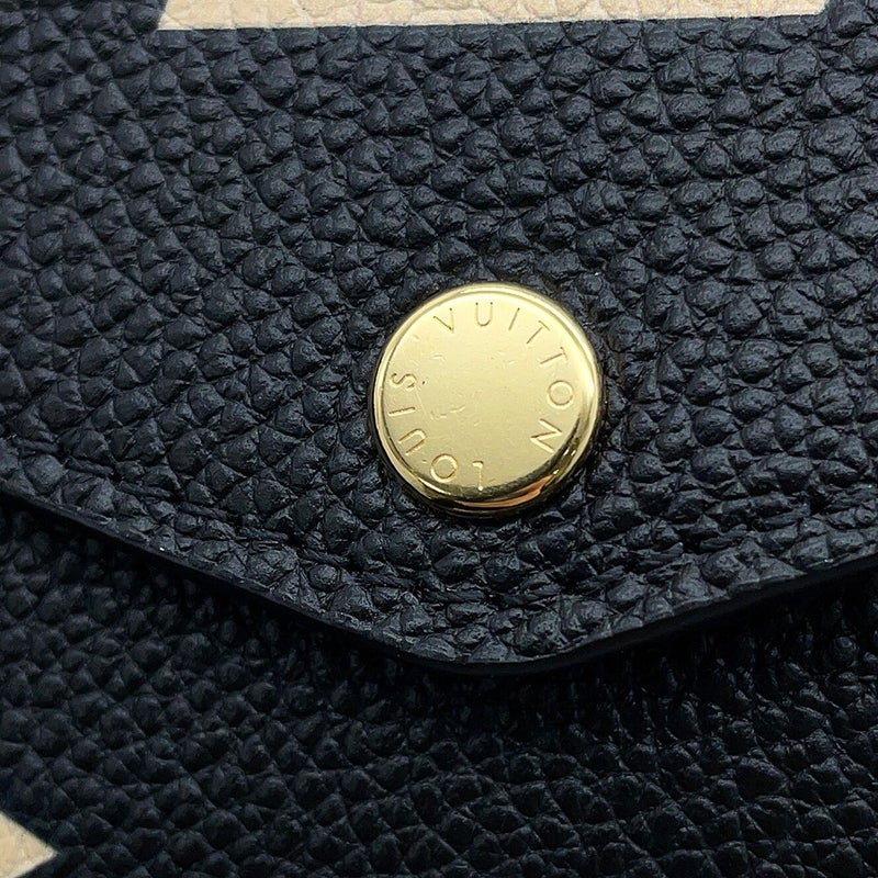 ルイヴィトン 長財布 バイカラーモノグラム・アンプラント ポルトフォイユ・サラ M80496 LOUIS VUITTON ヴィトン 財布 ブラック 黒