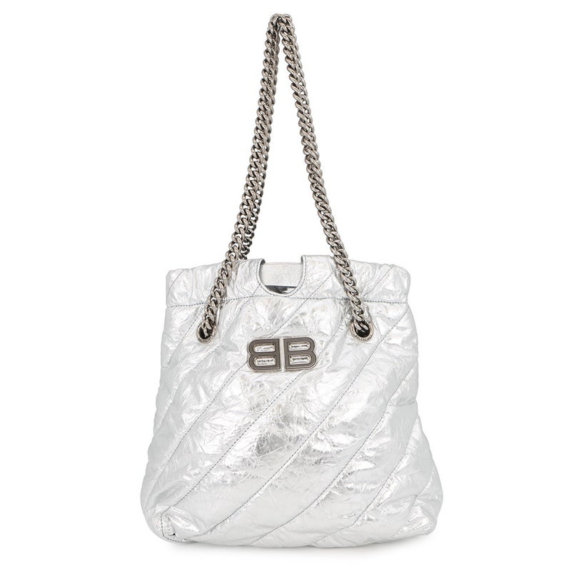 バレンシアガ ショルダーバッグ クラッシュ チェーン トートバッグ BALENCIAGA バッグ 2way