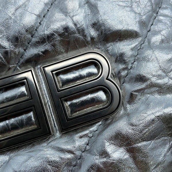 バレンシアガ ショルダーバッグ クラッシュ チェーン トートバッグ BALENCIAGA バッグ 2way