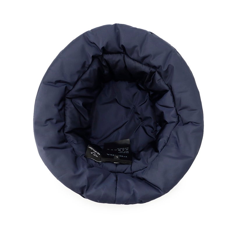 プラダ ハット トライアングルロゴ Re-Nylon ナイロンパデット サイズL 2HC248 PRADA バケットハット 帽子