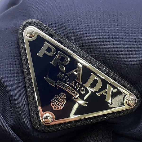 プラダ ハット トライアングルロゴ Re-Nylon ナイロンパデット サイズL 2HC248 PRADA バケットハット 帽子