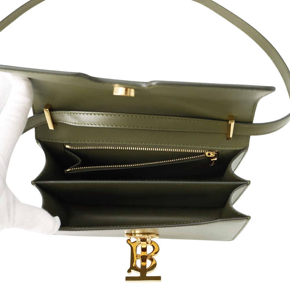バーバリー ショルダーバッグ TBロゴ レザー BURBERRY バッグ 斜め掛け