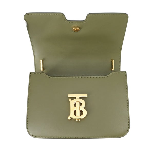 バーバリー ショルダーバッグ TBロゴ レザー BURBERRY バッグ 斜め掛け