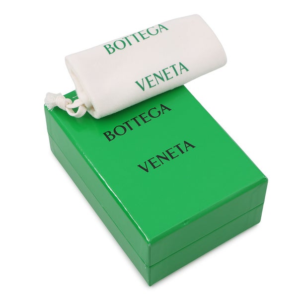 ボッテガヴェネタ コインケース マキシイントレチャート カセット ファスナーカードケース 681010 BOTTEGA VENETA 黒