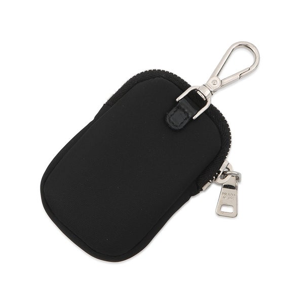 プラダ ポーチ トライアングルロゴ Re-Nylon ミニポーチ ナイロン 1TT119 PRADA 黒