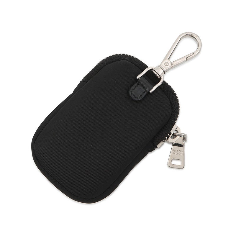 プラダ ポーチ トライアングルロゴ Re-Nylon ミニポーチ ナイロン 1TT119 PRADA 黒