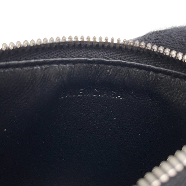 バレンシアガ コインケース カードケース ストラップ付き 594548 BALENCIAGA 小銭入れ 黒