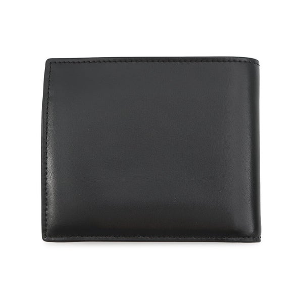 サンローランパリ 二つ折り財布 カサンドラ コインパース付き レザー SAINT LAURENT PARIS 財布 メンズ 黒