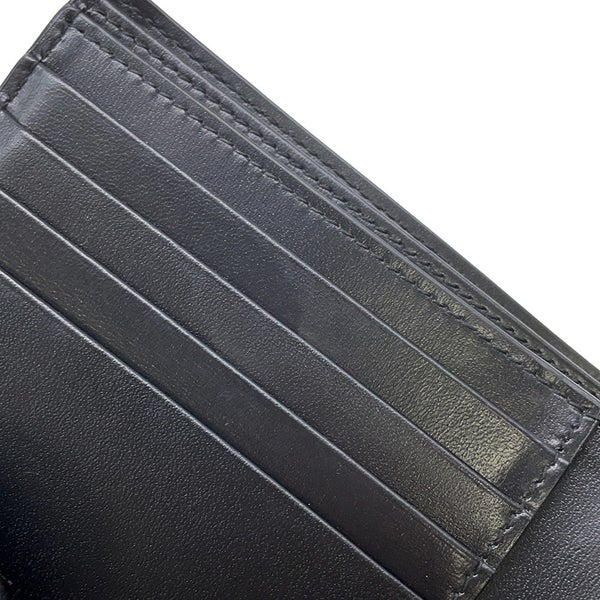サンローランパリ 二つ折り財布 カサンドラ コインパース付き レザー SAINT LAURENT PARIS 財布 メンズ 黒