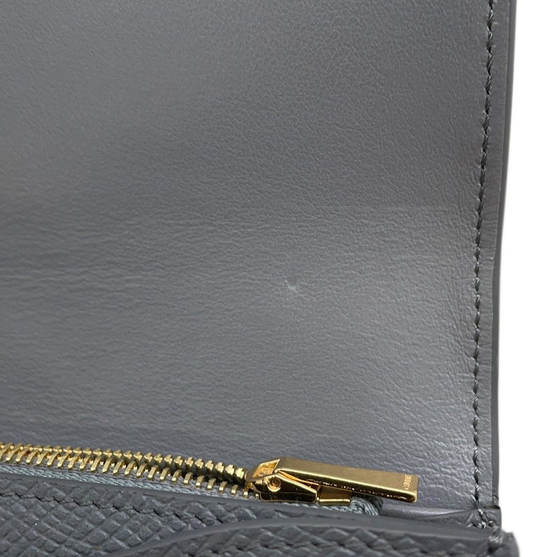 セリーヌ 長財布 ラージ フラップウォレット レザー 10B563BEL CELINE 財布