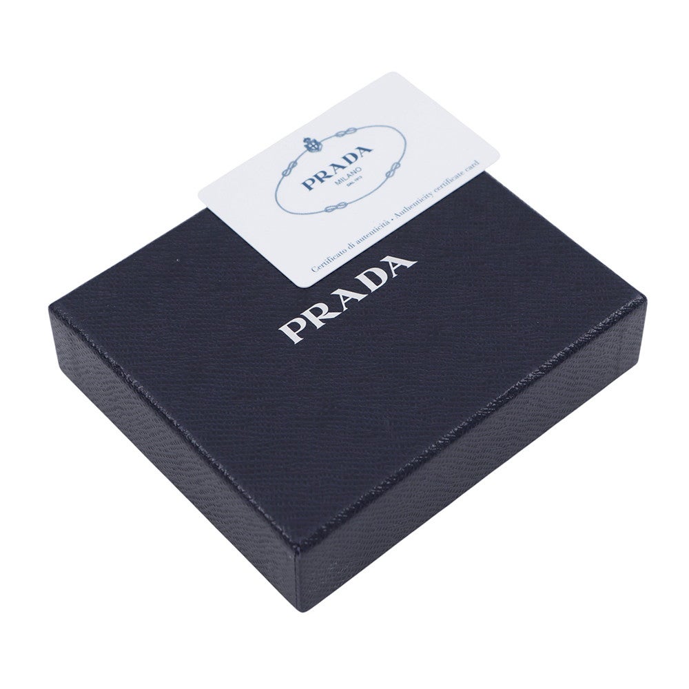 プラダ 二つ折り財布 ロゴ コンパクトウォレット レザー 1ML024 PRADA