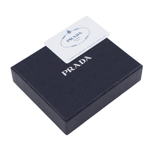 プラダ 二つ折り財布 ロゴ コンパクトウォレット レザー 1ML024 PRADA アウトレット品