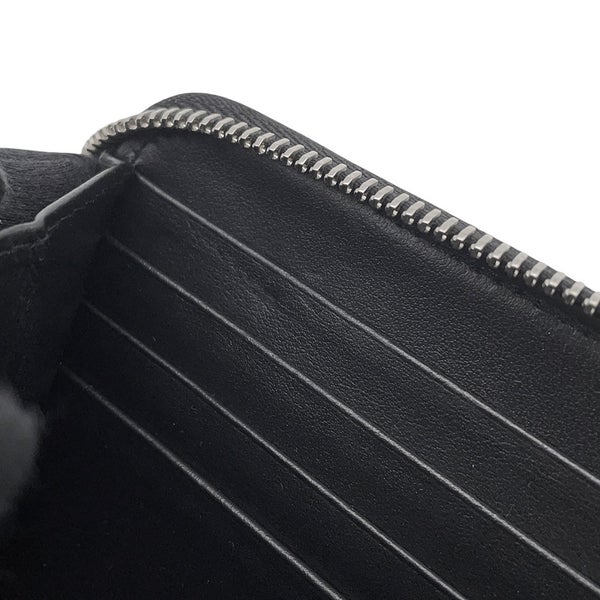 プラダ 長財布 ラウンドファスナー ブラッシュドレザー 2ML317 PRADA 財布 黒