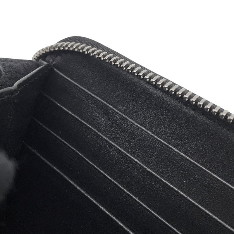 プラダ 長財布 ラウンドファスナー ブラッシュドレザー 2ML317 PRADA 財布 黒